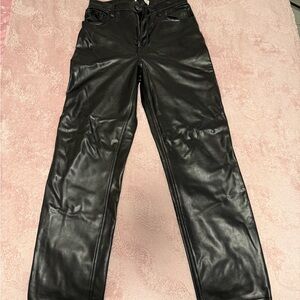 Abercrombie & Fitch Black Straight Leg Jeans